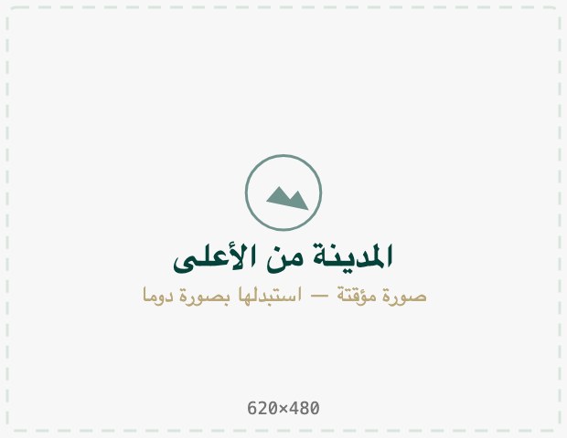 المدينة من الأعلى